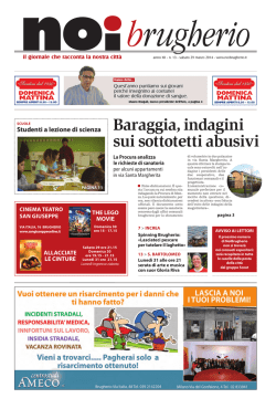 29 Marzo 2014 - Noi Brugherio