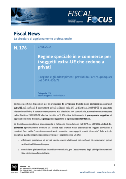 Fiscal News - Fiscal Focus