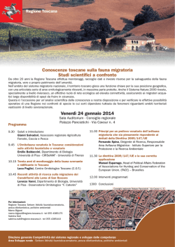 programma dettagliato - La Dea della caccia