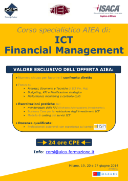 ICT Financial Management