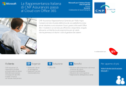 CNP Assurance passa al cloud con office 365