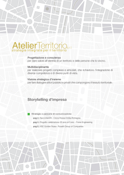 Scarica la brochure Storytelling di impresa