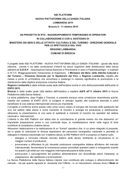 Avviso pubblico di manifestazione di interesse