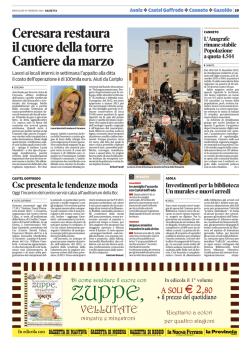 Csc presenta le tendenze moda