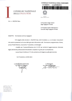 Download circolare Crediti Formativi