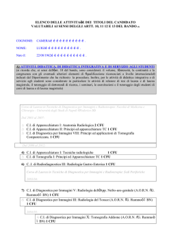 Elenco - Universit&agrave; degli Studi di Napoli Federico II