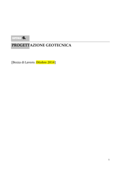 Capitolo 6 - Geotecnica - Edilizia e Territorio