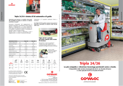 comac tripla 26 u.b.m (pdf) - Macchine pulizia industriale