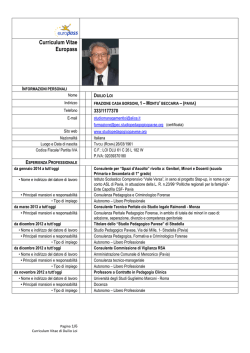 scarica cv