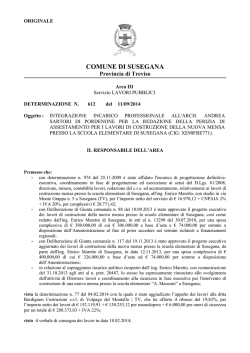 scarica documento - Comune di Susegana