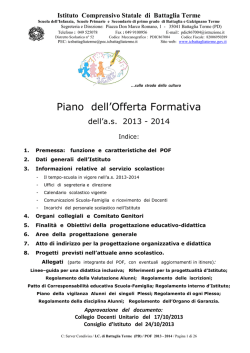 POF - IC Battaglia Terme