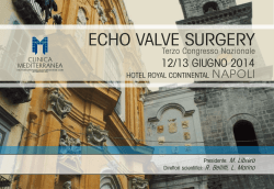 Echo Valve Surgery 2014