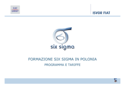 obiettivi del progetto