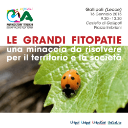 LE GRANDI FITOPATIE