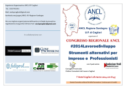 ANCL SARDEGNA 28 MARZO