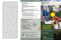 Liver imaging diagnostico terapeutico Terni