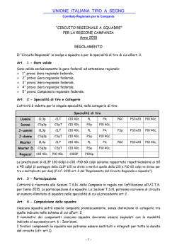 UNIONE ITALIANA TIRO A SEGNO