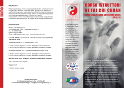 CORSO ISTRUTTORI