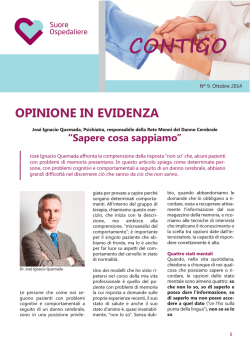 Contigo n. 9 Ottobre 2014