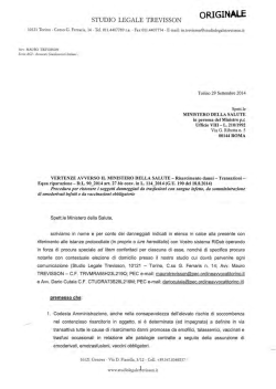 studio legale trevisson originale - Associazione politrasfusi italiani