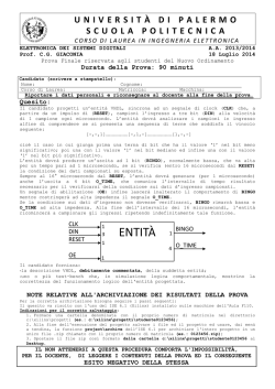 ELETRONICA DEI SISTEMI DIGITALI