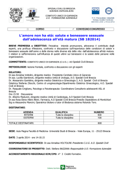 Programma CUG 2014 - Collegio IP.AS.VI. di Brescia