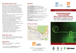 Programma ARICCIA