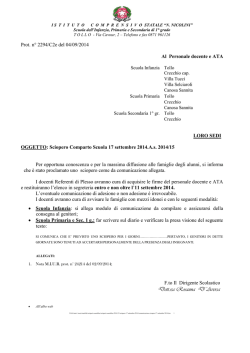 Comunicazione sciopero - istitutocomprensivotollo.it