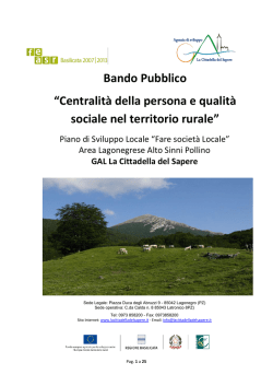 Centralit&agrave; della persona