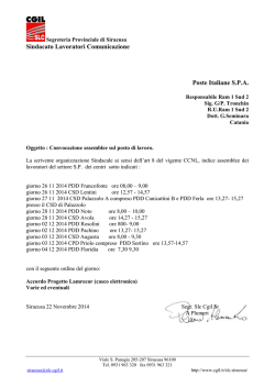 Sindacato Lavoratori Comunicazione Poste Italiane S.P.A.