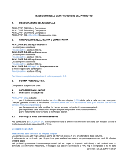 Specialit&agrave; medicinale ACICLOVIR EG