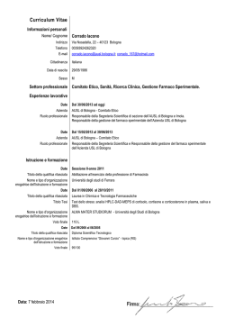 Curriculum Vitae Europass