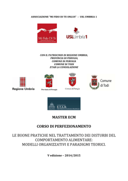master ecm corso di perfezionamento le buone pratiche nel