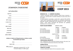 Scarica il volantino rinnovo CCL Coop 2015