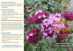 saperi e sapori - CTG gruppo "Belluno"