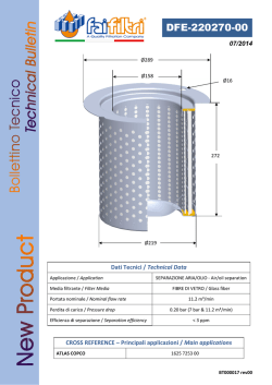 DFE-220270-00 - FAI FILTRI srl
