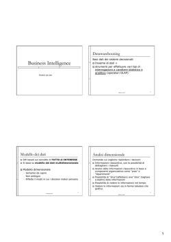 3. DW_modello_dati - Dipartimento di Informatica
