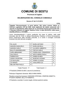 COMUNE DI SESTU
