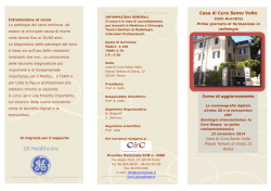 NEW brochure senologia santo volto