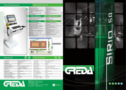 Controllo Numerico Numerical Control Controllo Numerico