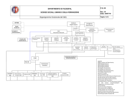 Organigramma del Dipartimento