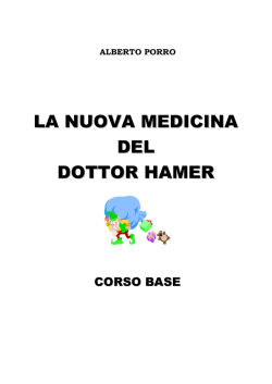 la nuova medicina del dott. hamer - corso base