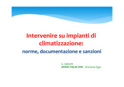 Il nuovo libretto di impianto
