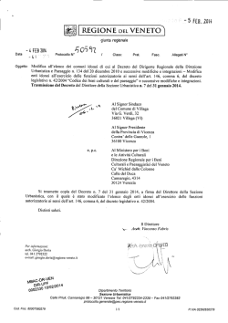 1 - Direzione regionale per i beni culturali e paesaggistici del Veneto