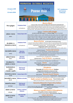 Mostra Alberi! - Comune di Rezzato