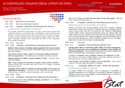 Incontro degli Utenti italiani di Stata