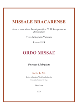 Missale Bracarense para PDF