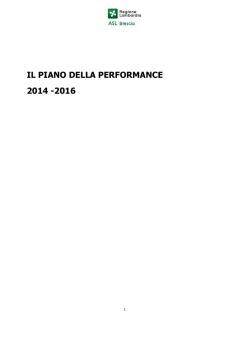 Piano delle Performance