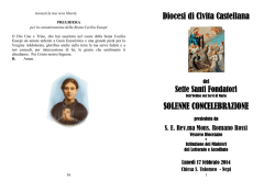 17.02.2014 libretto - Diocesi di Civita Castellana