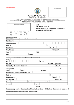 oneri - richiesta calcolo oo. uu. costo costruzione